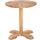 SonnenPartner Solis Gartentisch Ø 70 x 76 cm Old Teak