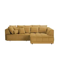 switch Ecksofa  Tiga , gelb , Maße (cm): B: 285 H: 88 T: 205.0