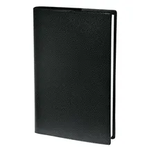 Quo Vadis Taschenkalender Plain/195033Q 10x15cm schwarz