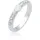ELLI PREMIUM Verlobungsring Glas Kristalle Synthetischer Opal 925 Sterling Silber silberfarben 58 mm