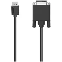 Hama DisplayPort auf DVI Adapterkabel 1,5 m Schwarz