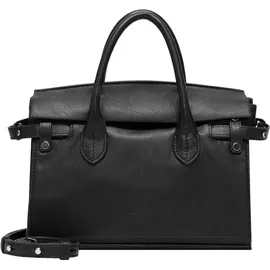 Liebeskind Berlin Geräumige Handtasche Yak-Leder Black