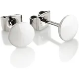 Boccia Titanium Ohrstecker 0581-01 Keramik Titan weiß