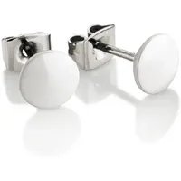 Boccia Titanium Ohrstecker 0581-01 Keramik Titan weiß