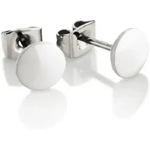 Boccia Titanium Ohrstecker 0581-01 Keramik Titan weiß