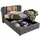 odikalo Polsterbett 90 x 160 cm Beige/Grau