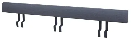 Zebra Phönix Rückenlehne 220cm turmalin-grey