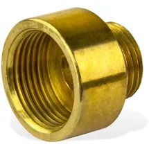 GENERAL FITTINGS - Messing Fitting Reduzierstück 3/4' ig x 3/8' ag Übergangsstück