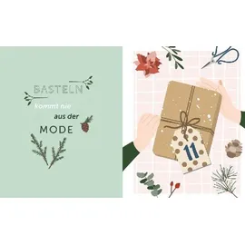Edition Michael Fischer Mein Adventskalender-Buch: DIY Christmas