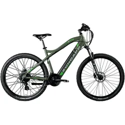 E-Bike ZÜNDAPP "Z898" Gr. 48, grün, E-Bikes, 48cm, 27,5 Zoll (69,85cm), E-Bike E Mountainbike 27,5 Zoll Pedelec 170 - 190 cm Hardtail MTB