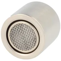 Dornbracht Luftsprudler platin matt 90230101420-06 M 18x1" IG, Platin gebürstet