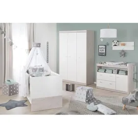 roba Babyzimmer-Set, weiß , Maße (cm): B: 131 H: 190