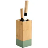 KESPER Messerblock, | braun, grün