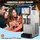 Vevor 8L Kommerziell Slush Maschine, Slusheis Eismaschine 1200W Slushgerät