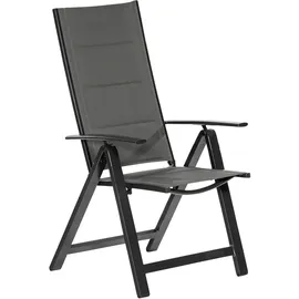 Merxx Florenz Klappsessel 63 x 73 x 118 cm graphit/grau