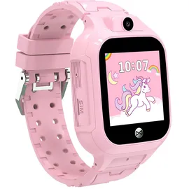 Forever See Me! 3 KW-320 GPS 40 mm Kunststoffgehäuse rosa Sportarmband rosa No Size