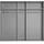 WIMEX Drehtürenschrank Tunis - B/H/T ca. 225,00x210,00x58,00