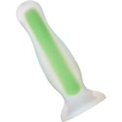 Radiant - Glow in the Dark Plug, 11 cm, grün