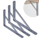 PRIOstahl® REGALTRÄGER METALL | 4 x SCHWERLASTTRÄGER | REGALHALTER | Regalbodenträger Schwerlastkonsole Wandkonsole Regalwinkel Schwerlastwinkel (210 x 295)