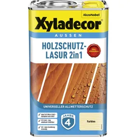 Xyladecor Holzschutzlasur Transparent 2,5 l