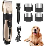Bunthaus Leise Hundeschermaschine, Katzenschermaschine, Schermaschine Für Hunde Mit Langem, Dickem Fell, Tierhaarschermaschine, Professionelle Kabellose, Wiederaufladbare Elektrische Schermaschine Für