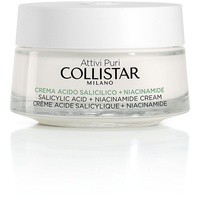 Collistar Attivi Puri Salicylic Acid + Niacinamide Cream Tages- & Nachtcreme Gesicht 50 ml