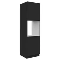 Küchen-Preisbombe Hochschrank SIENA 60 x 0 x 0 cm Schwarz matt