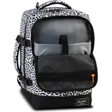 Heinrich Sieber Cabin Pro Small 2-Rollen 56 cm / 30 l schwarz/weiß