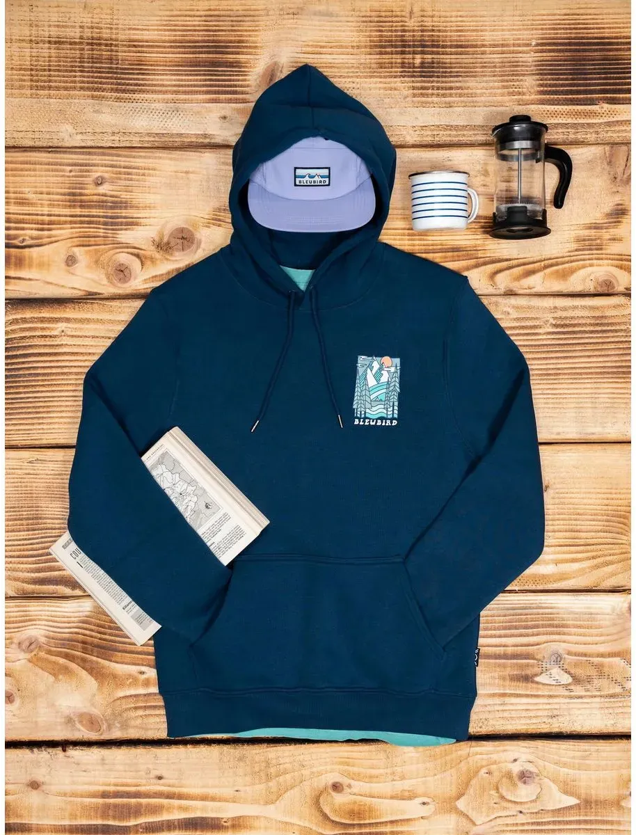 Bleubird Trailhead Hood navy S