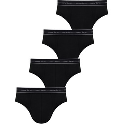 NUR DER Herren Slip 3D-Flex Classic 4er Pack