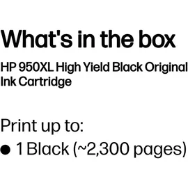 HP 950XL schwarz