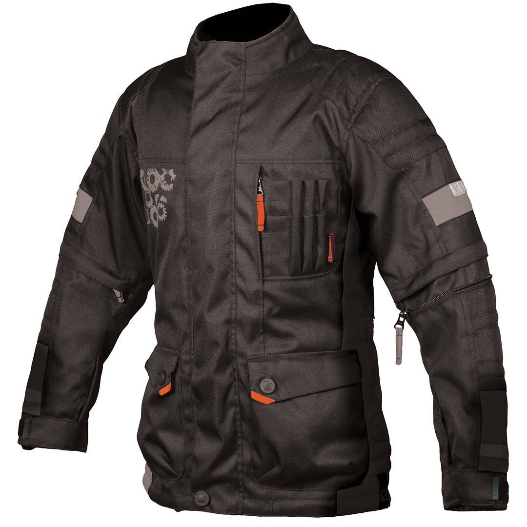 Booster Candid-Y motorfiets kinderen textiel jas, zwart, 3XL 58 60