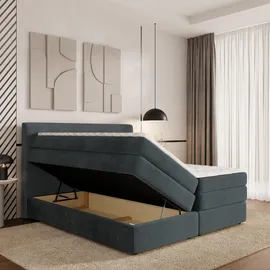 masseno MATERN 160 x 200 cm H2 Grau