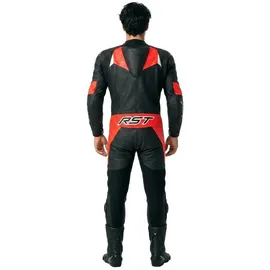 RST Tractech Evo D3O Lederkombi - Neon Red - S
