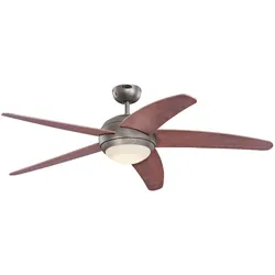 Westinghouse Deckenventilator Bendan LED Apfelholz mit Fernbedienung 132