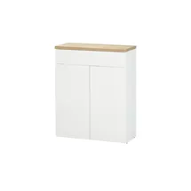 Composad Schuhkommode ¦ weiß ¦ Maße (cm): B: 82,3 H: 102 T: 35.2