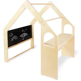 Pinolino Spielhaus Thilda Beige Holz
