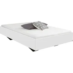 Futonbett RAUCH "Phoenix", weiß, B:145cm H:41cm L:206cm, Betten, ohne Kopfteil