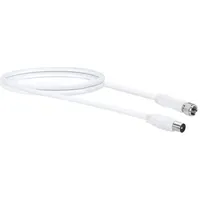 Schwaiger KVCKHQ181 532 Koaxialkabel 1,5 m F IEC Stecker,