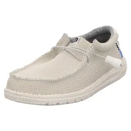HEYDUDE Wally Sport Mesh Herren Beige/Weiß 43