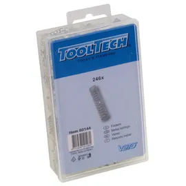 TOOLTECH Druckfedern Sortiment 246 teilig