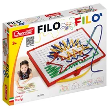 Quercetti Filò Kreatives Lernspielzeug Mehrfarbig