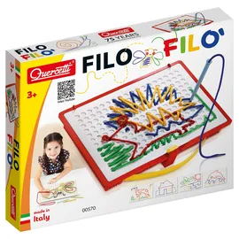 Quercetti Filò Kreatives Lernspielzeug Mehrfarbig