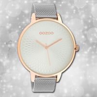 Oozoo Damenuhr Timepieces C10551 silber Edelstahlarmband Analoguhr UOC10551