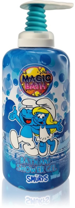 The Smurfs Magic Bath Bath & Shower Gel Dusch- und Badgel für Kinder 1000 ml