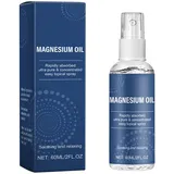 Landrain 60 ML Magnesium Spray Füße, Natürlich Magnesiumöl Zum Einreiben, Magnesium Öl Haut