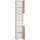 Procontour Betty Hochschrank 35 x 192 cm Weiß Holz