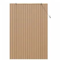vidaXL Fensterjalousien & -schatten Hellbraun 150 x 220 cm Bambus
