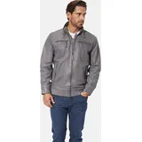 Babista Lederjacke CORIETTA", grau- 58,