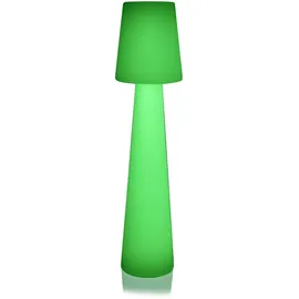 smartwares LED Außen-Stehleuchte Kunststoff 110 cm inkl. Leuchtmittel weiß